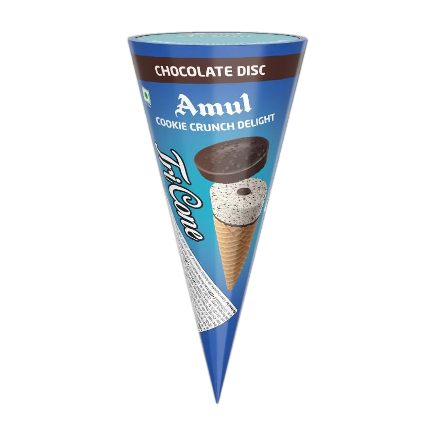 Amul Chocolate Tricone Cookie crunch