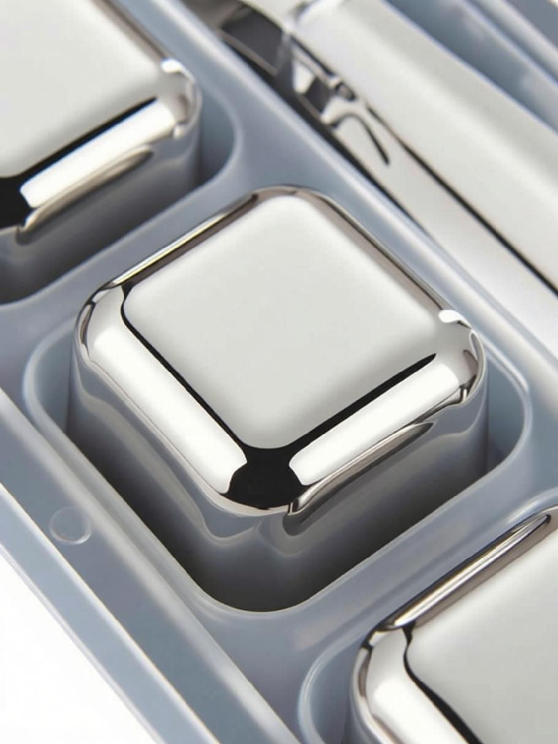 Image of HGC Multicolor Steel Ice Cube Tray