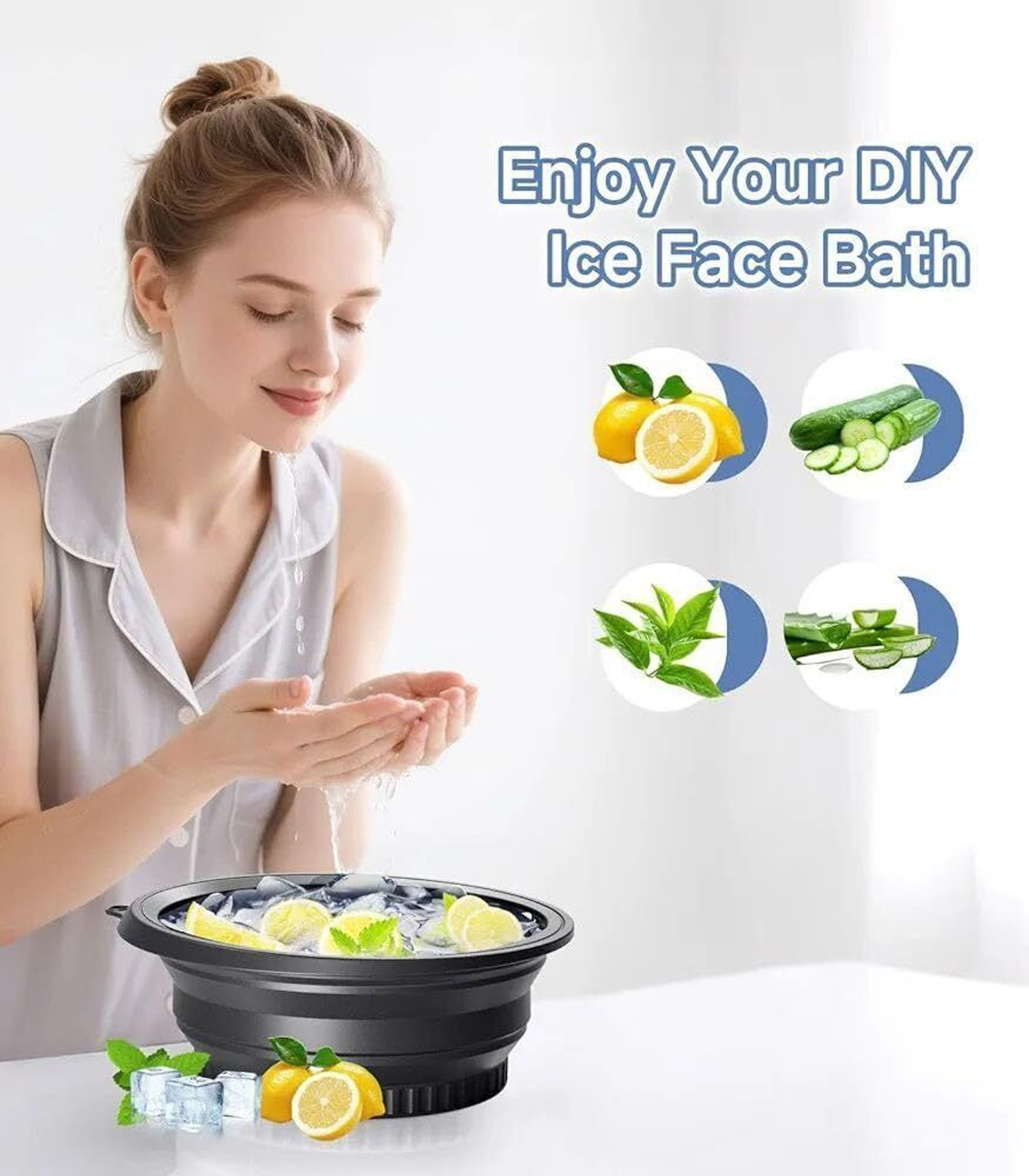 Image of Triffy Black Silicone Ice Cube Tray