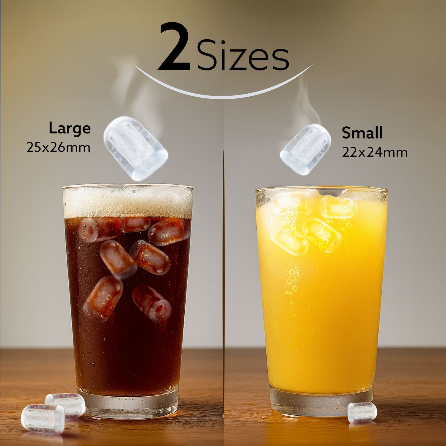 Image of AGARO Regal Ice Maker, Compact Ice Maker, 1.2L water Tank, 9 Pcs Ice Cube at a time Ice Maker