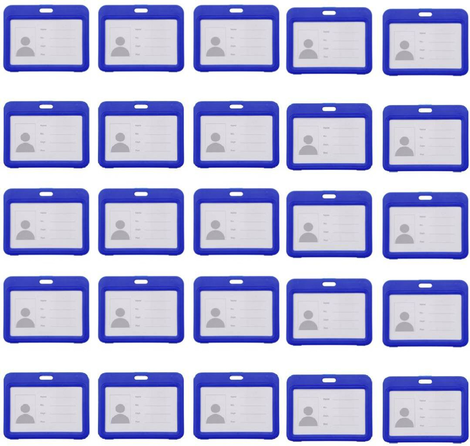 Image of KKSW Plastic ID Badge Holder