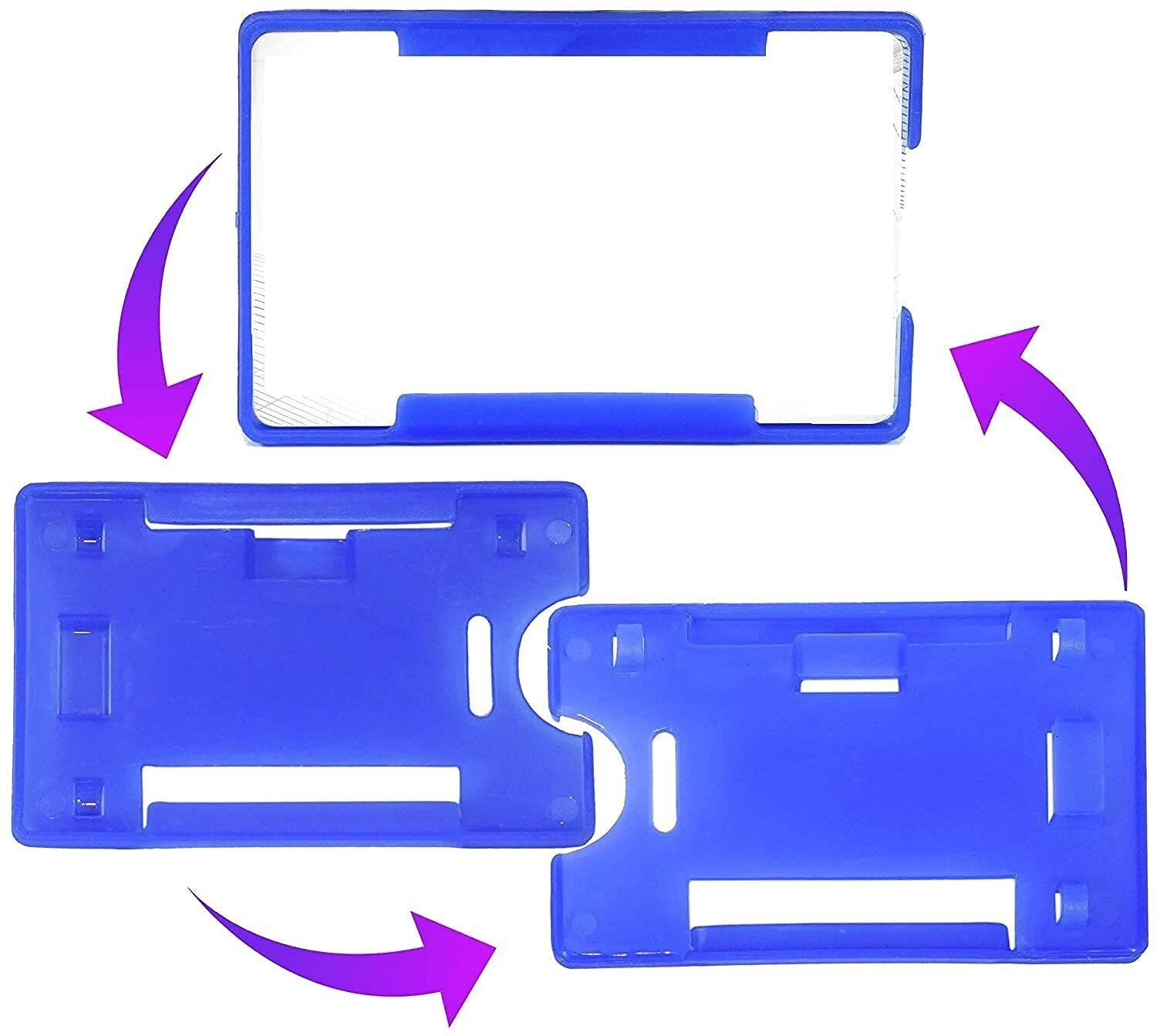 Image of JSMSH Plastic ID Badge Holder