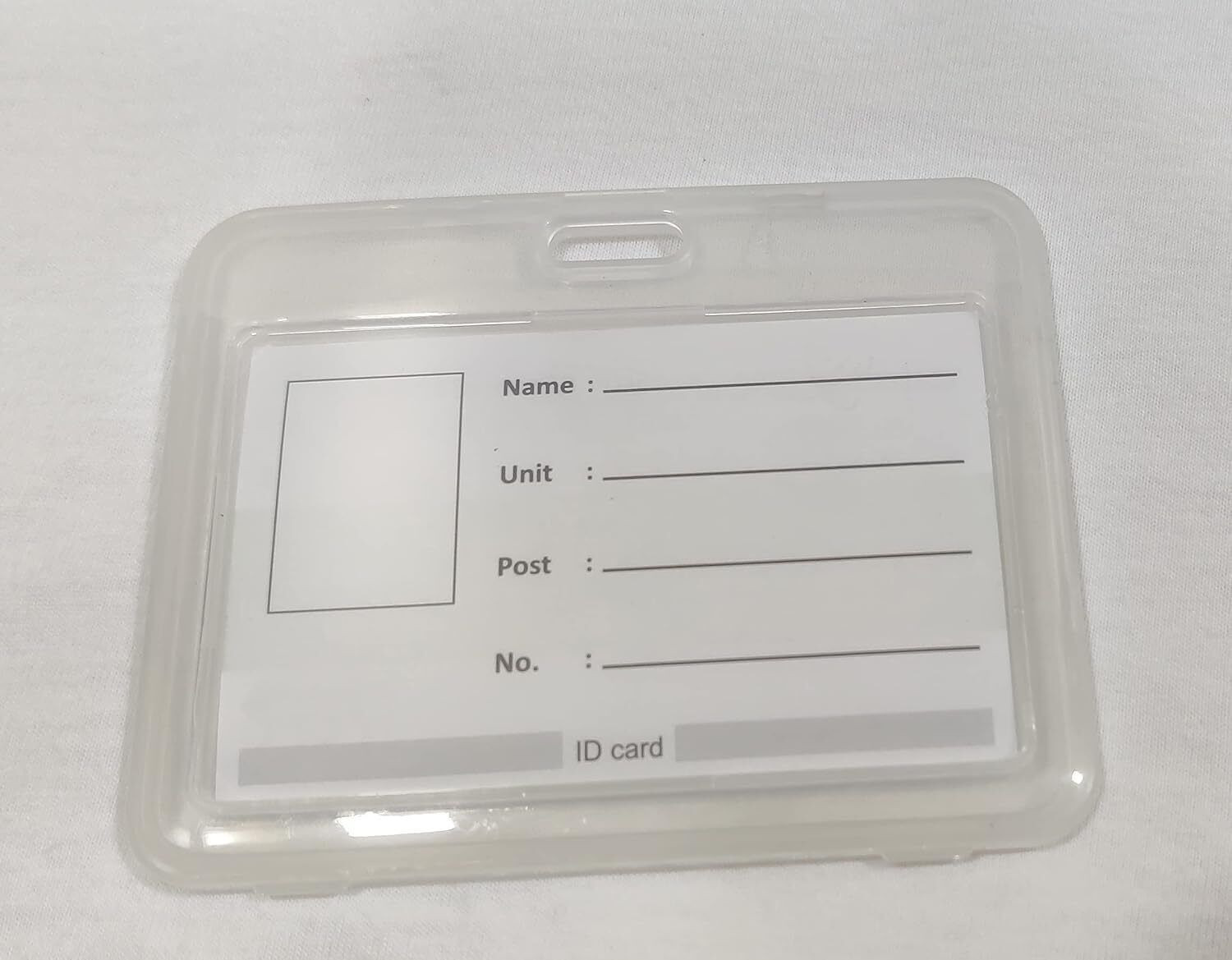 Image of KKSW Plastic ID Badge Holder