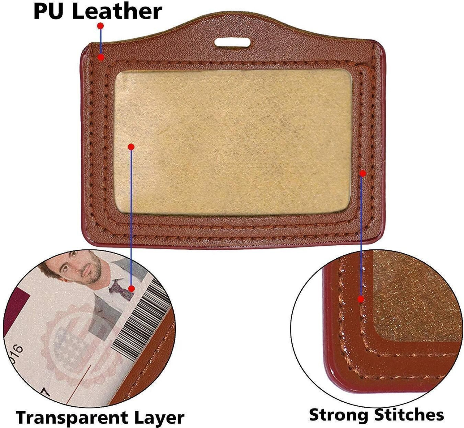Image of KKSW Polyester ID Badge Holder