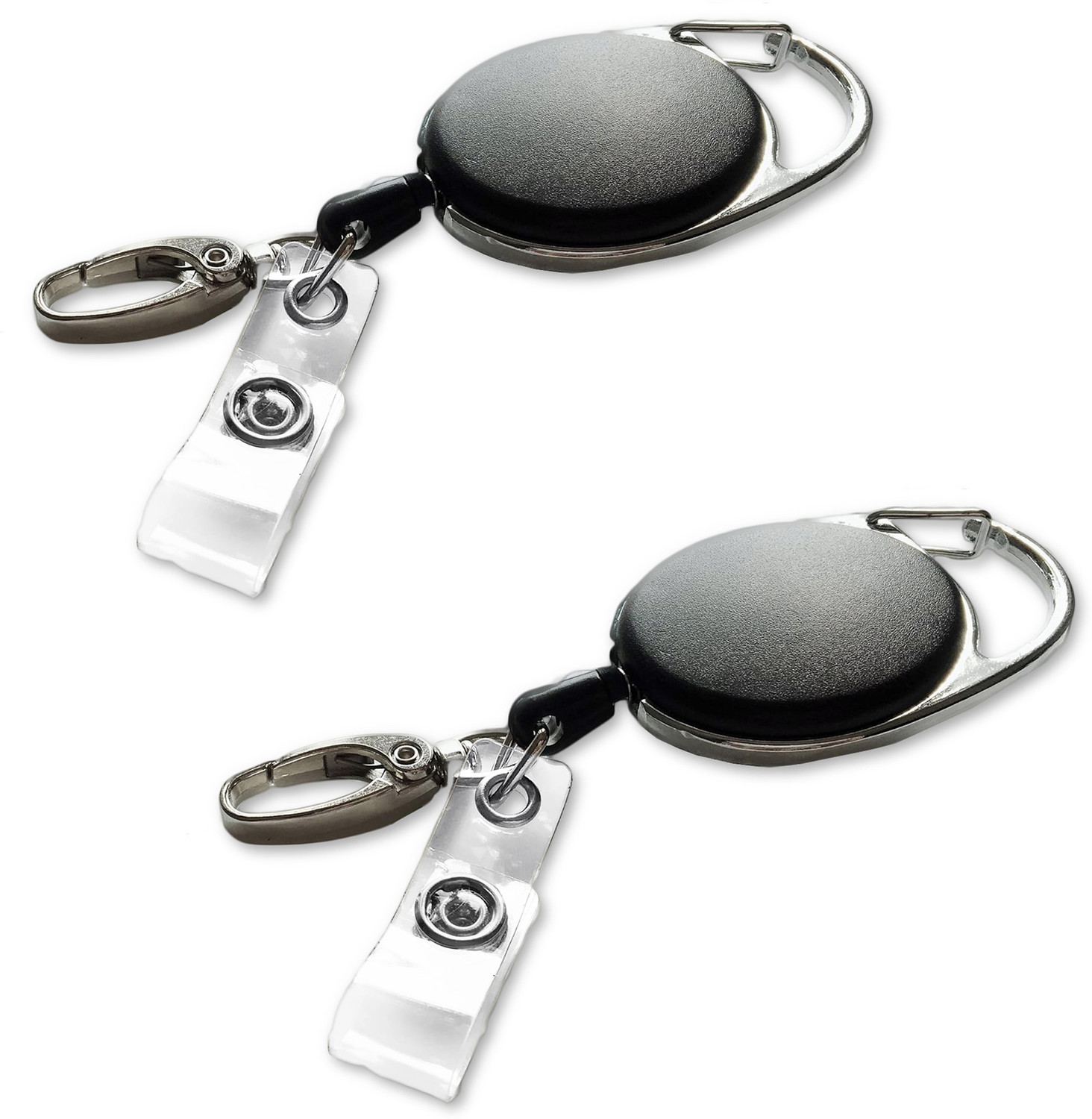 Image of CONTACTS Plastic, Aluminum ID Badge Holder