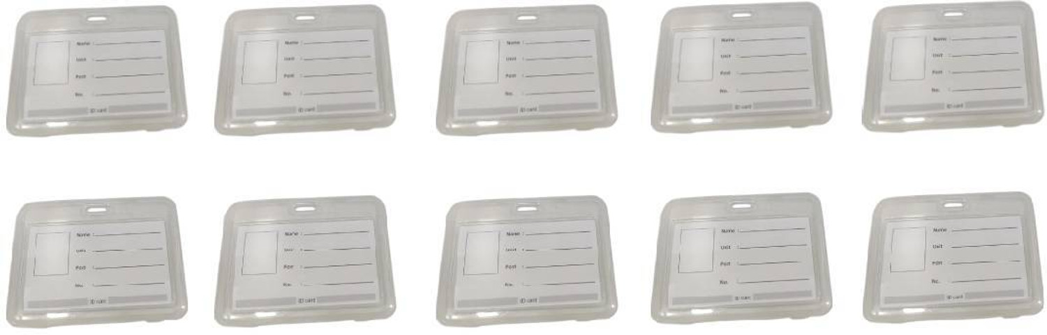 Image of KKSW Plastic ID Badge Holder