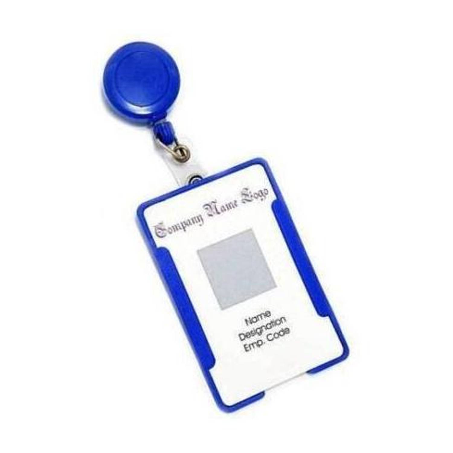 I CARDE Plastic ID Badge Holder, ID Badge Reel