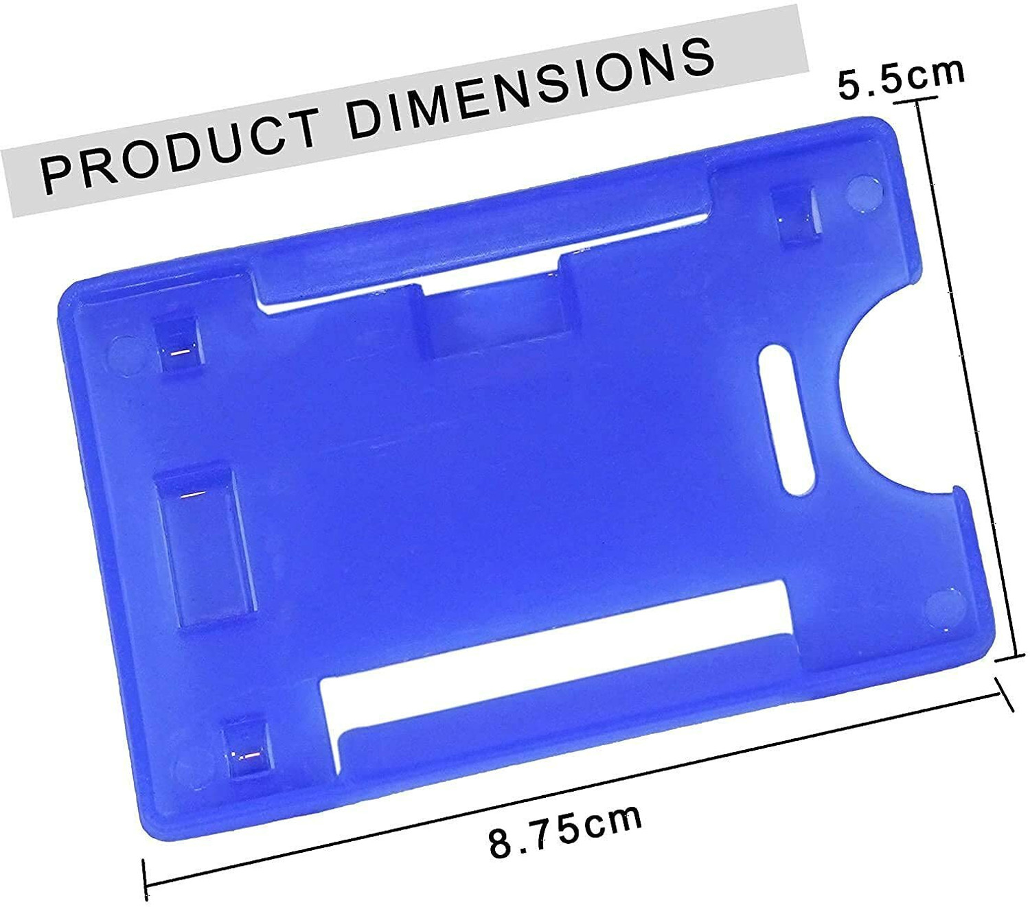 Image of JSMSH Plastic ID Badge Holder