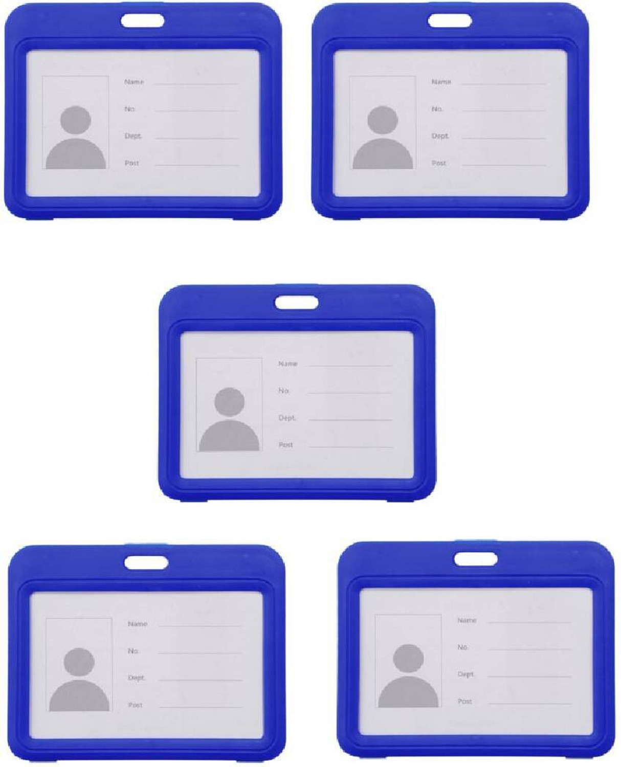 Image of KKSW Plastic ID Badge Holder