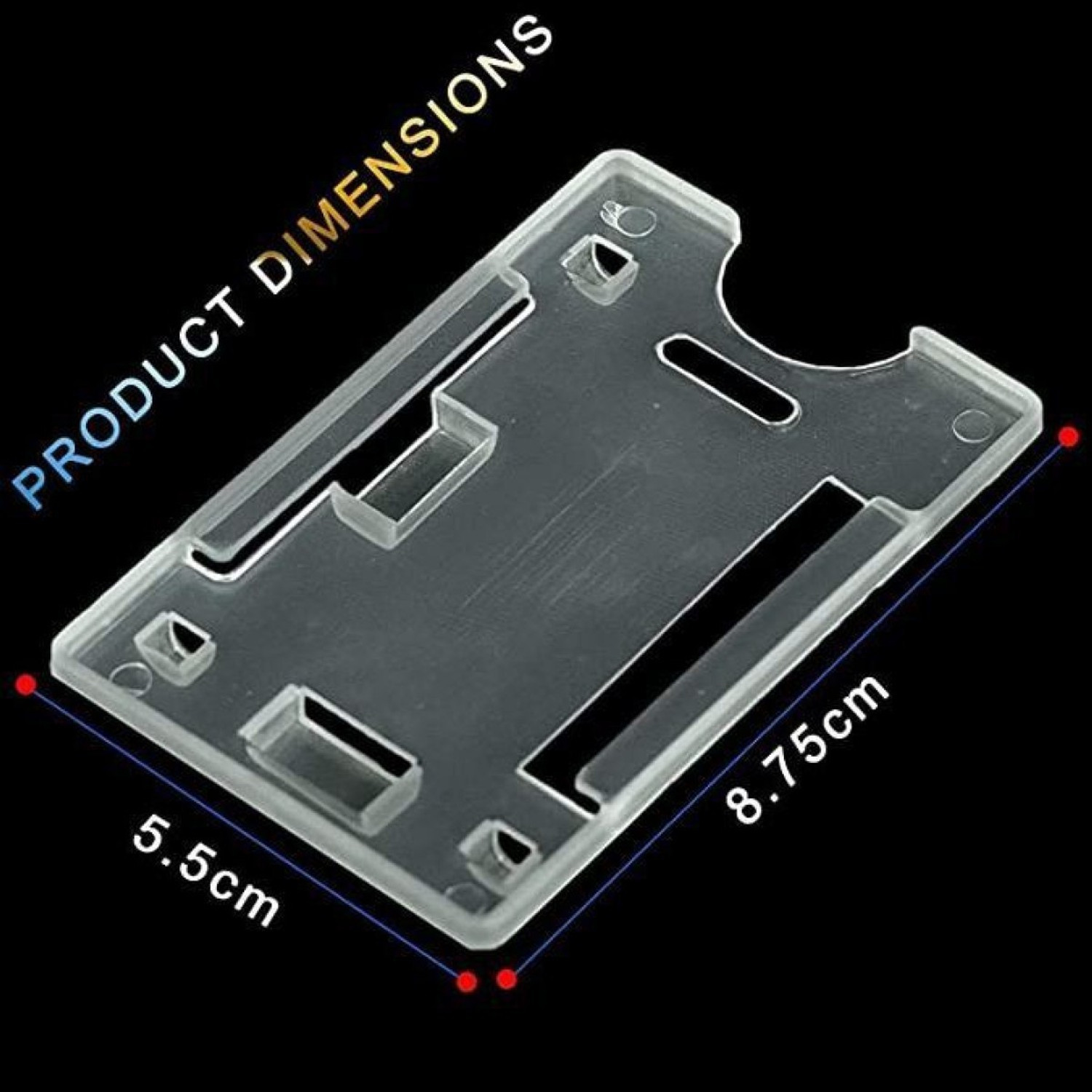 Image of DREAM CHOICE Plastic ID Badge Holder