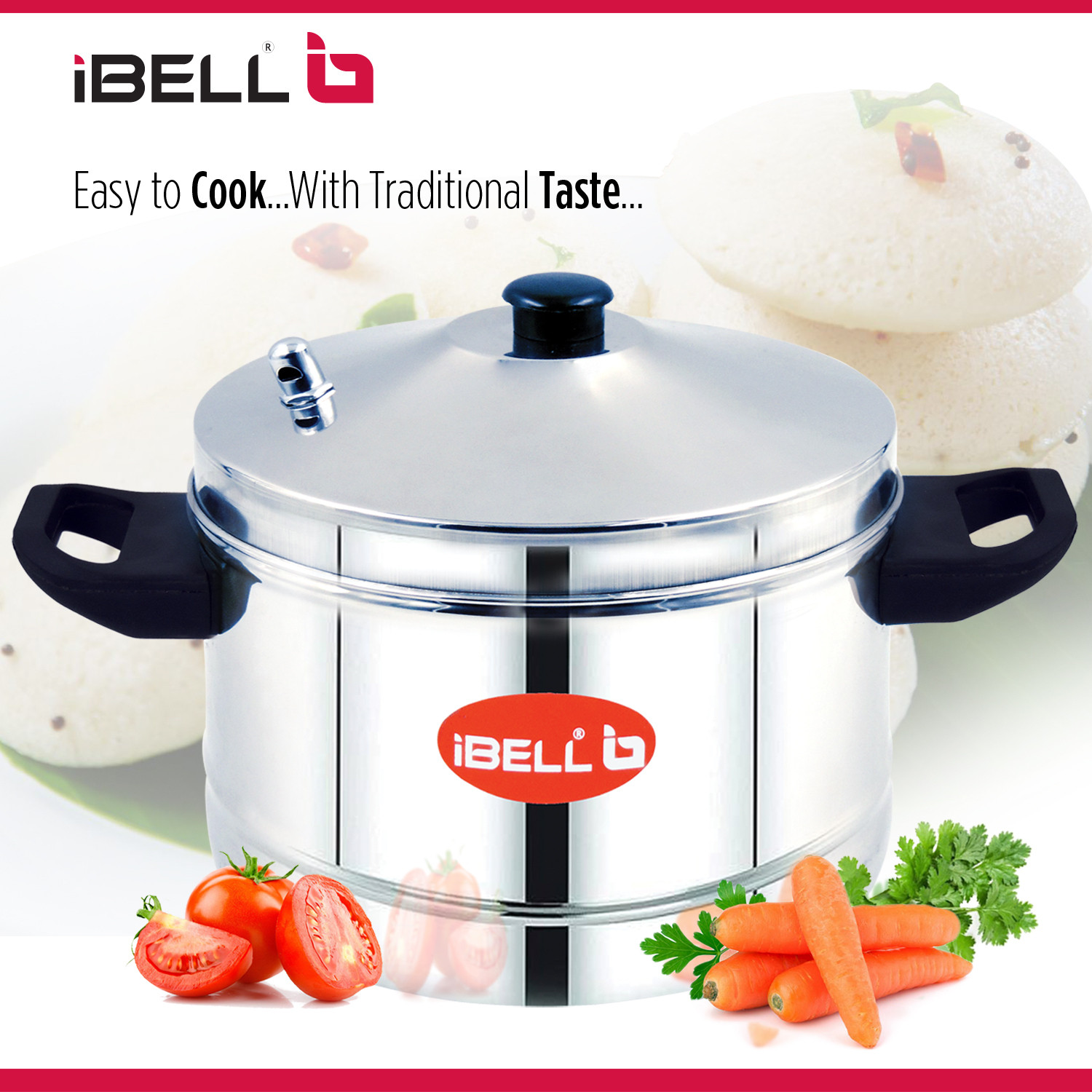 Image of iBELL Induction & Standard Idli Maker