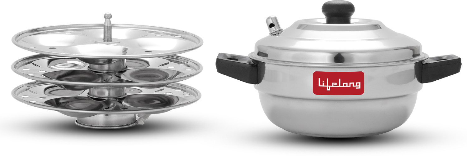 Image of Lifelong LLIDCKR03F Idli Cooker Standard Idli Maker