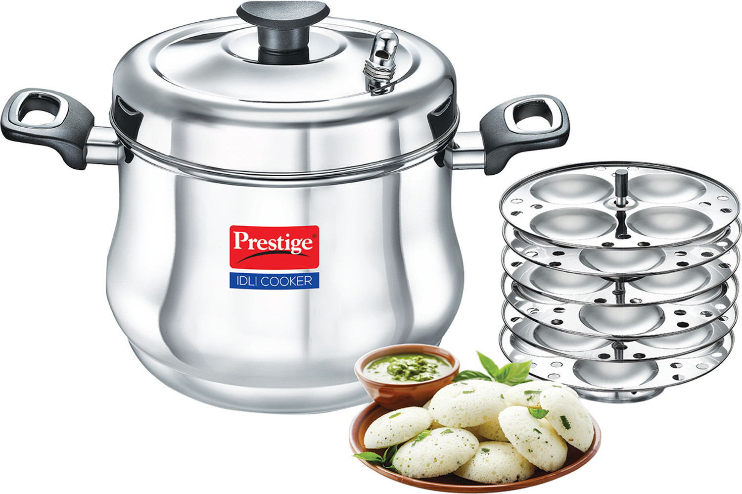 Image of Prestige Idli Cooker Induction & Standard Idli Maker