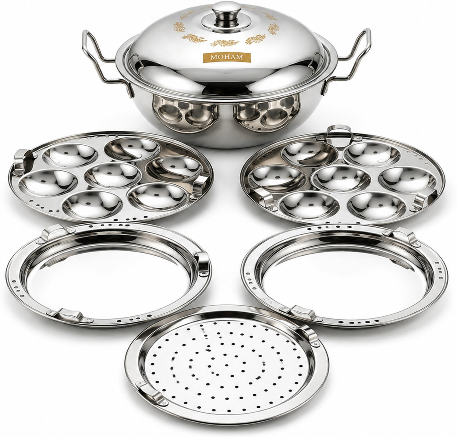 Image of Moham idlimaker Induction & Standard Idli Maker