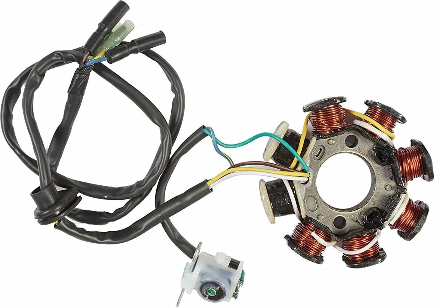 Image of deutsche stator coil plate for Honda Activa 110 / Honda Dio 110 (2008 To 2010 Model) Ignition Coil Bracket