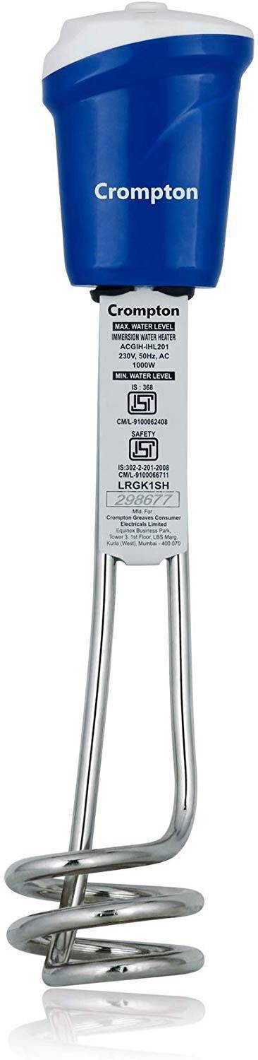 Crompton IHL-201 1000 W Immersion Heater Rod (WATER)