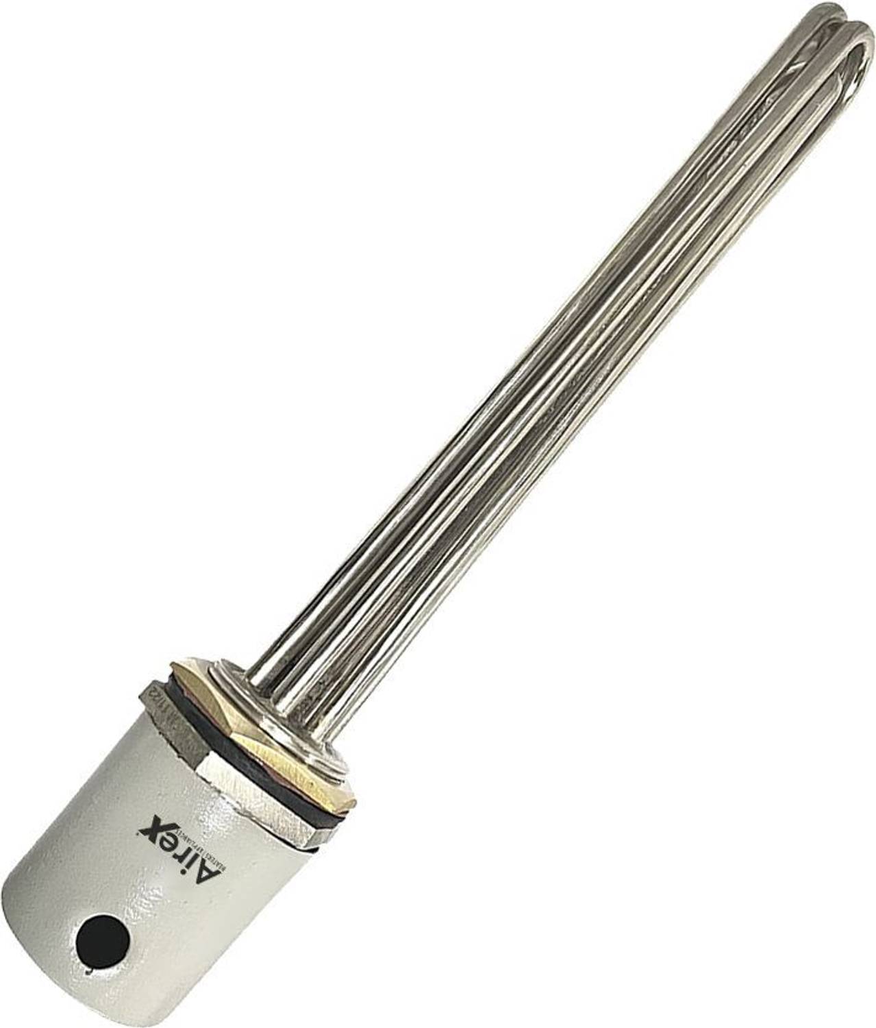 Airex Stainless Steel 1.5" BSP Industrial Triple Pipe With Thermo