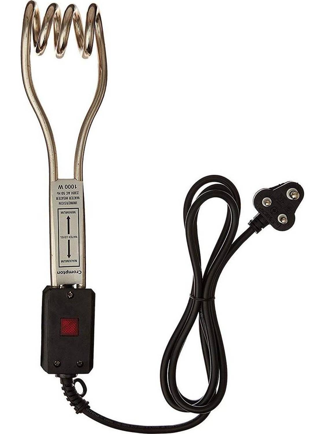 Crompton CG-IHL 102 1000 Watt offerd by BrandedDeals_ Immersion Water Heater Rod for Instant Water Heating Rod 1000 W 1000 W Immersion Heater Rod