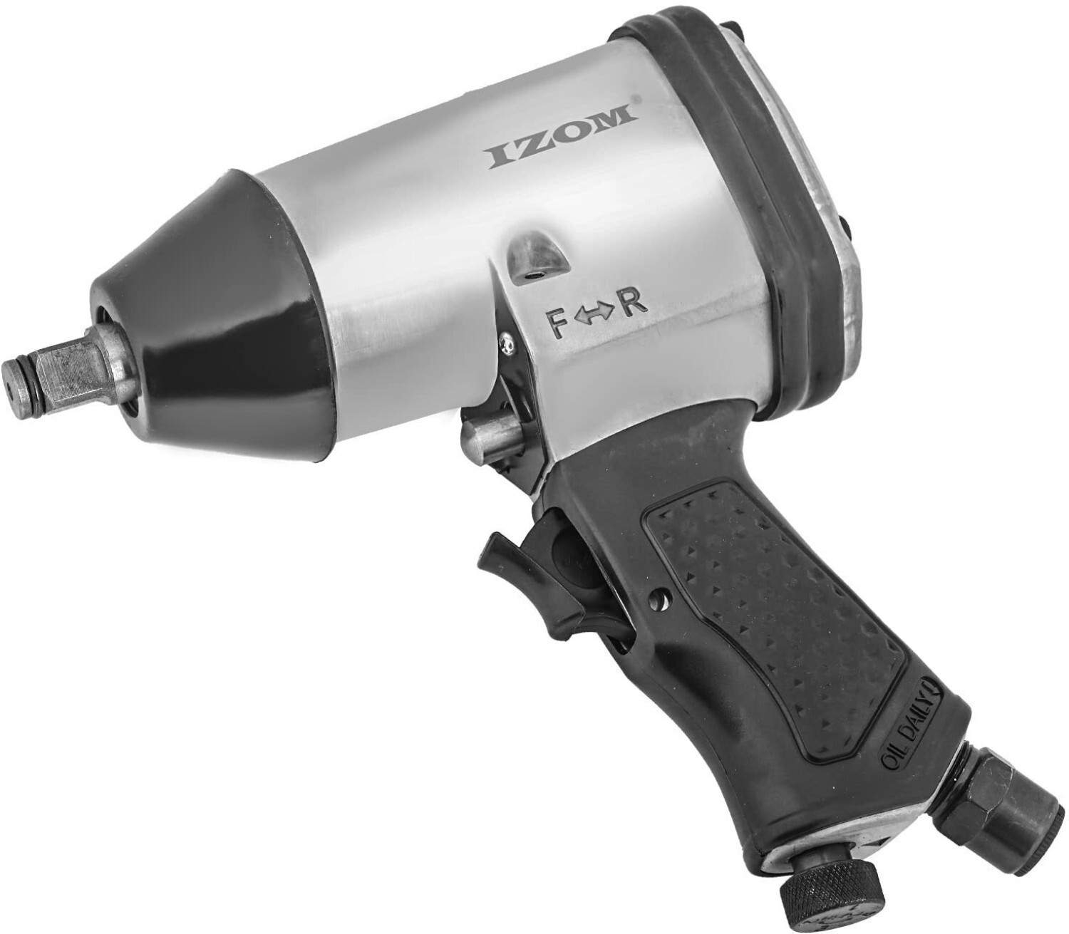 Image of IZOM 250 ft-lbs Air Powered 340NM Torque 7000 RPM 90 PSI for Tire Changing & Workshop Pneumatic Impact Wrench