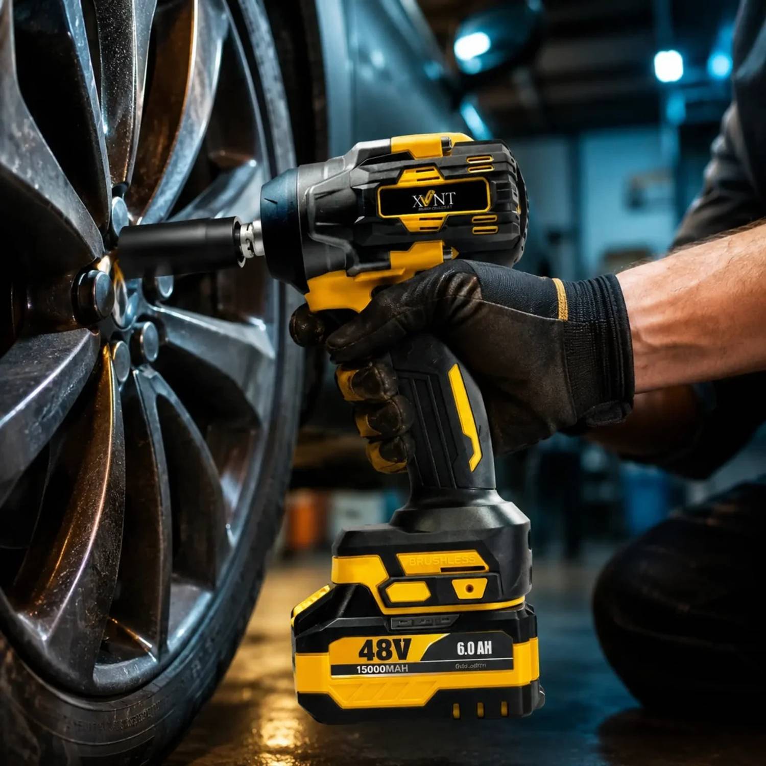 NTH XLNT 48V 650Nm Cordless Impact Wrench - Image 3