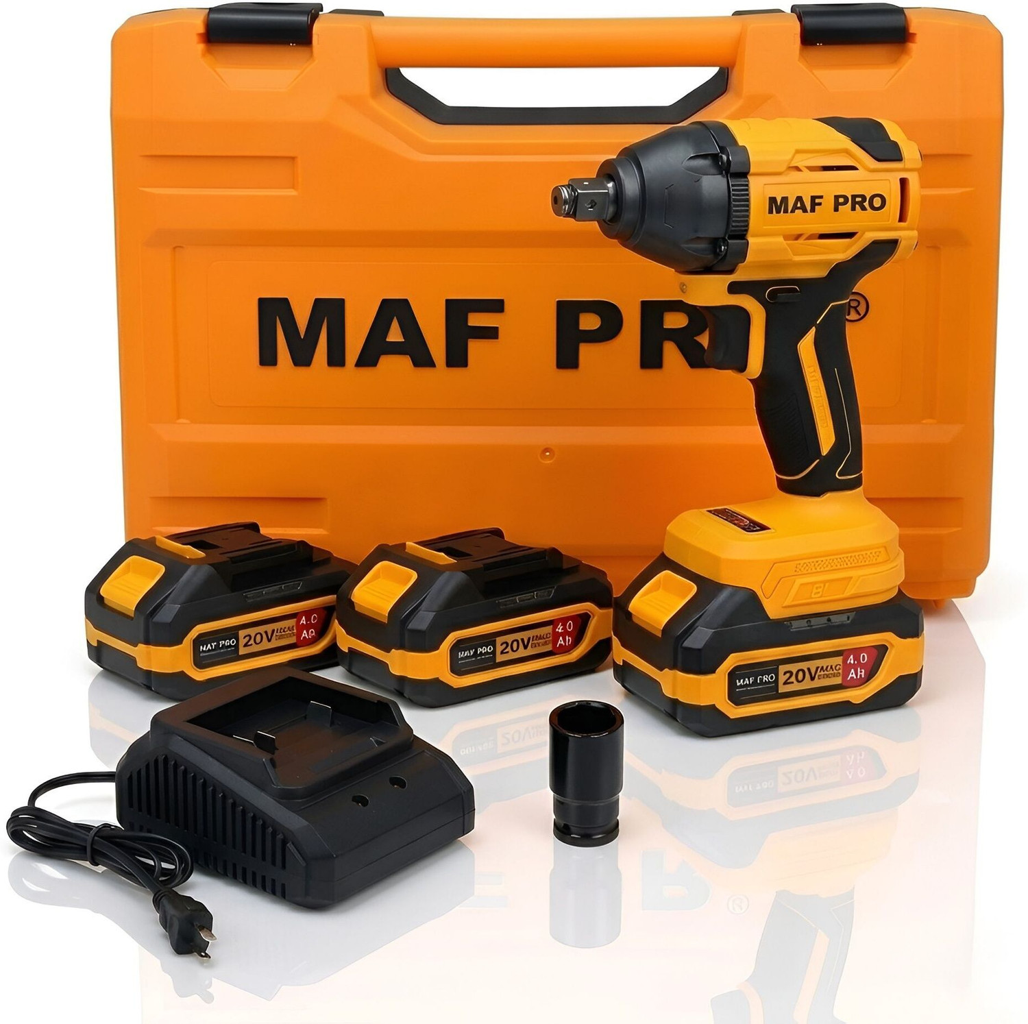 Image of Maf Pro CIWLI3502 20V Brushless Li-Ion | 350Nm High Torque Wrench with Variable Speed Cordless Impact Wrench