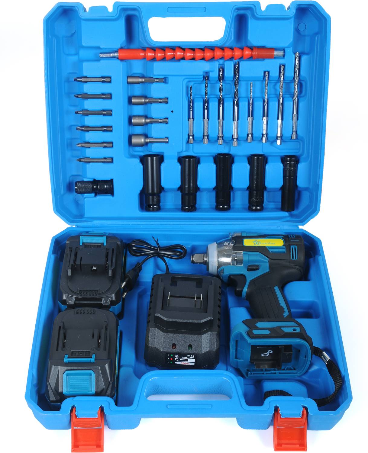 Flipkart SmartBuy 700Nm Cordless Impact Wrench, 1/2" Shaft, 2 - Image 4