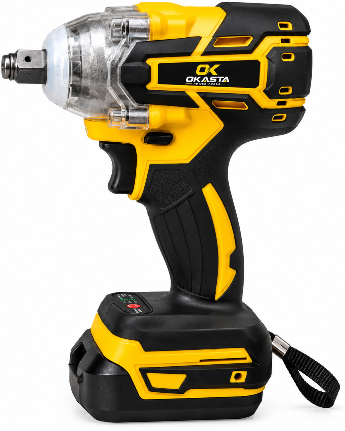 Image of OKASTA Flixo 68V 2in1 Cordless Impact Wrench, Brushless 330NM Cordless Impact Wrench