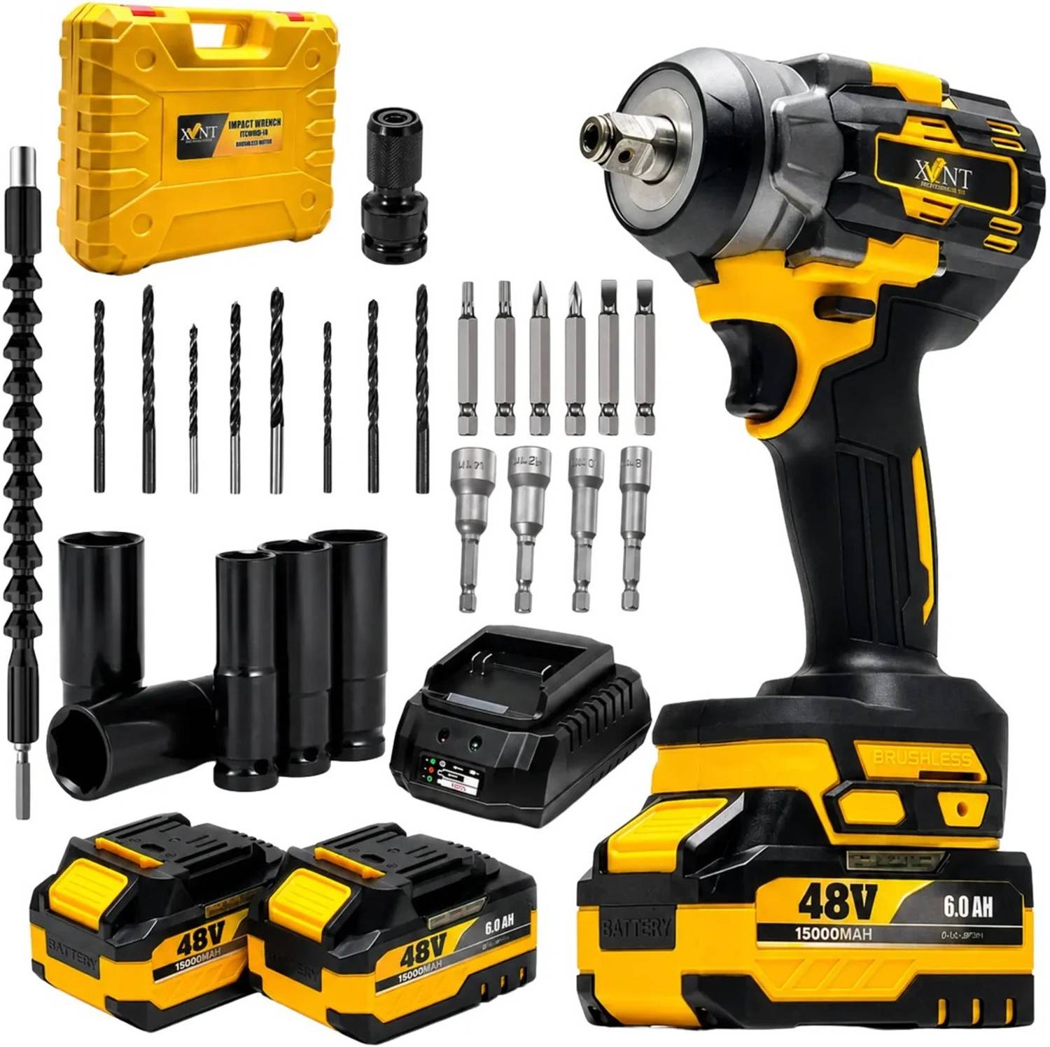 NTH XLNT 48V 650Nm Cordless Impact Wrench - Image 1