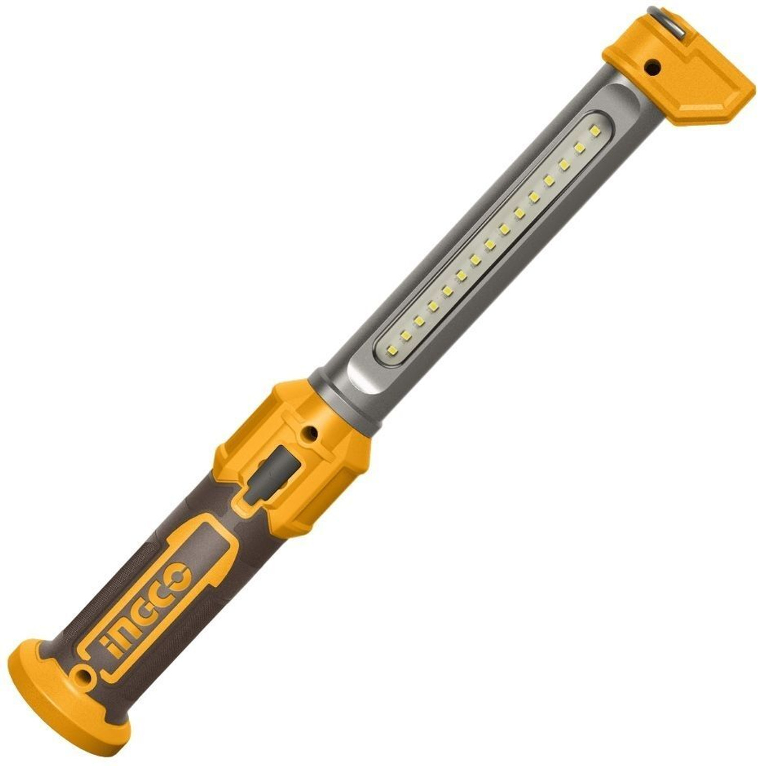 Image of INGCO Cordless Combo Kit 65 NM Ratchet Wrench, Led Work Lamp & 500 NM Cordless Impact Wrench