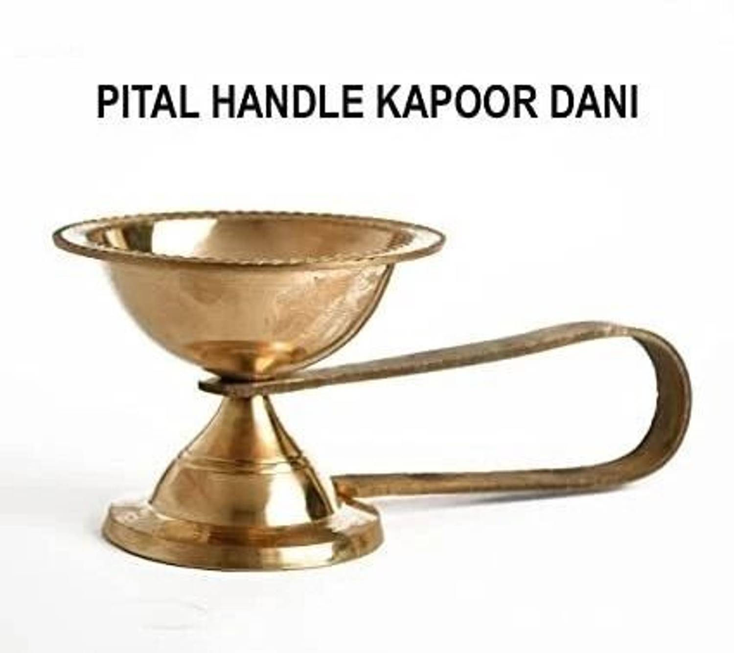 Alodie Kapoor dani for puja Brass | dhup dani Brass | Brass dhoop dani with Handle Brass Incense Holder