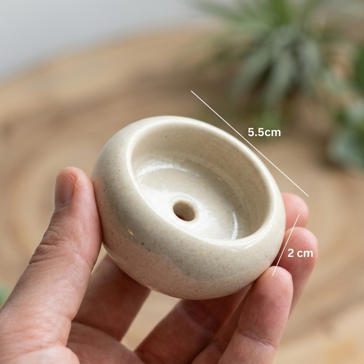 Image of ishwaram Ceramic Stand for Incense Stick with Ishwaram Incense Sticks Ceramic Incense Holder