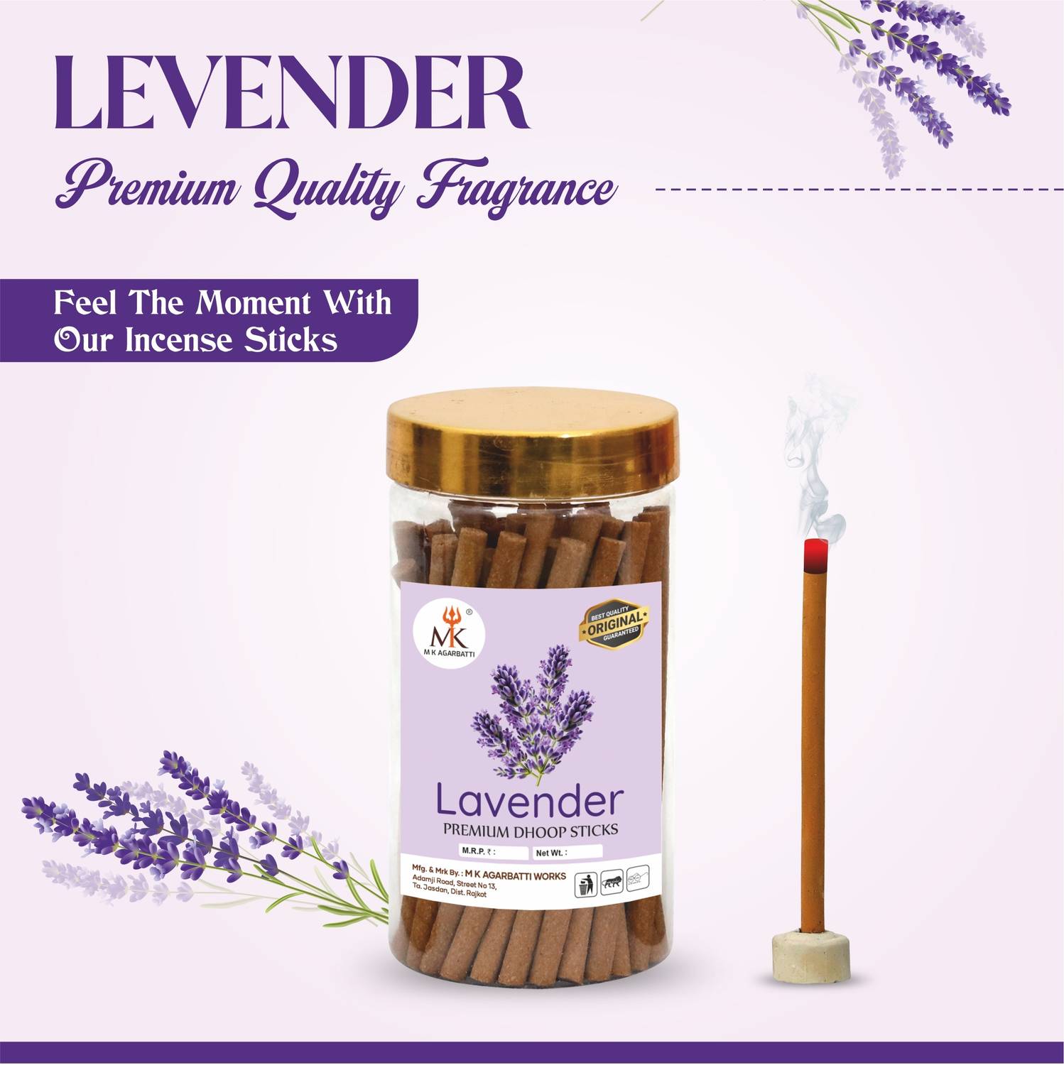 MkAgarbatti Incense Sticks Combo Pack of 6 - Image 4