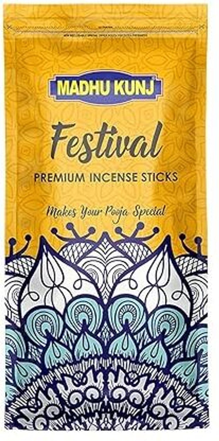Image of MADHUKUNJ FESTIVAL SERIES COMBO PACK OF 5 CITRAL, LEMON, PERFUME, SANDAL, CHANDAN, GULAB, ROSE, GUGGAL, PINEAPPLE, MUSK, WOODS, AUM, 3IN1, MULTI (5 Units, Set of 5)