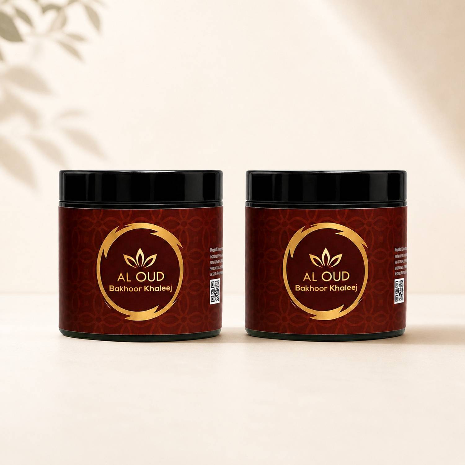 Al oud Bakhoor Khaleej 2 Combo Set Premium Oud Fragrance Long Lasting (50g x 2) Oud