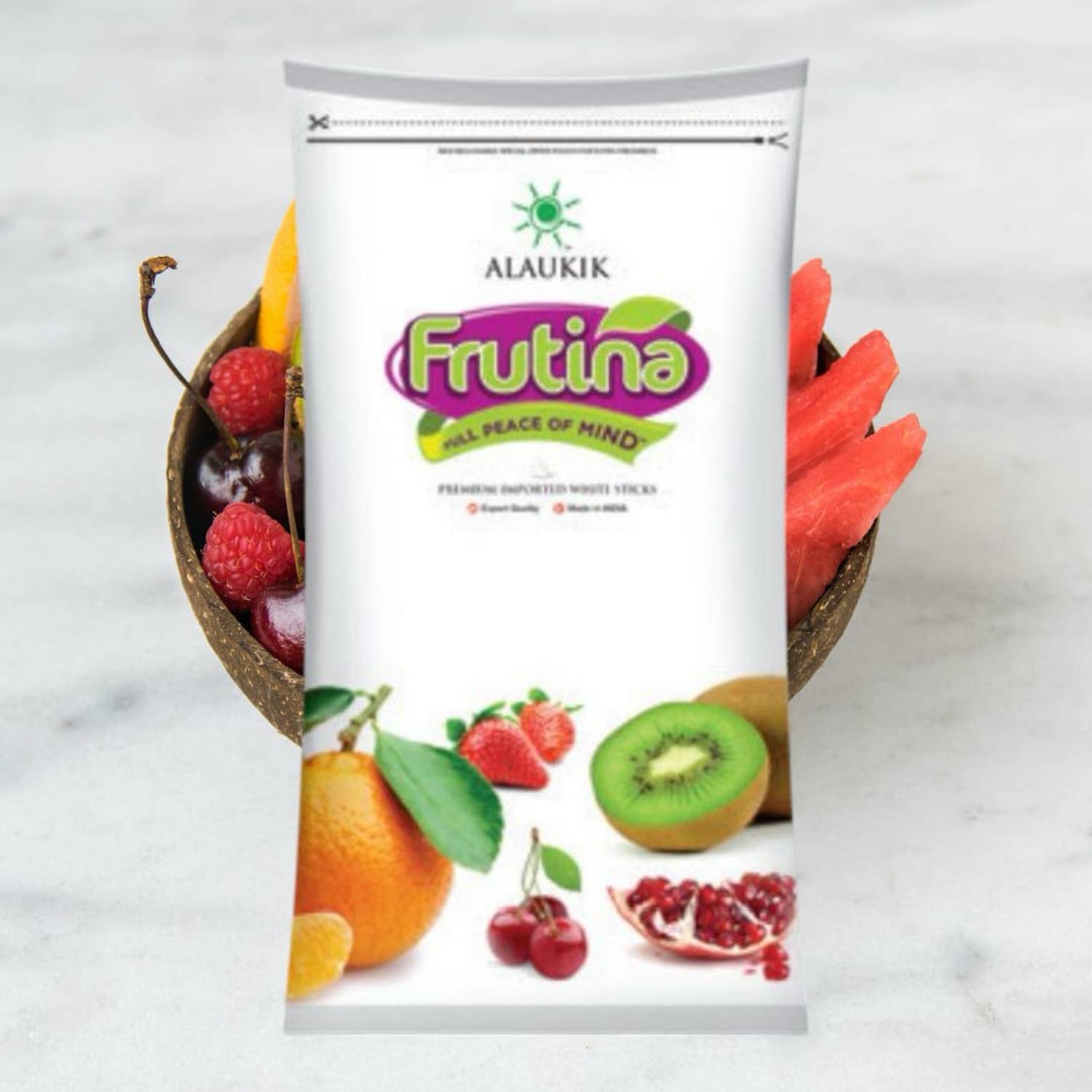 ALAUKIK Frutina Orange,Strawberry,Kiwi,Cherries,Pomegranate