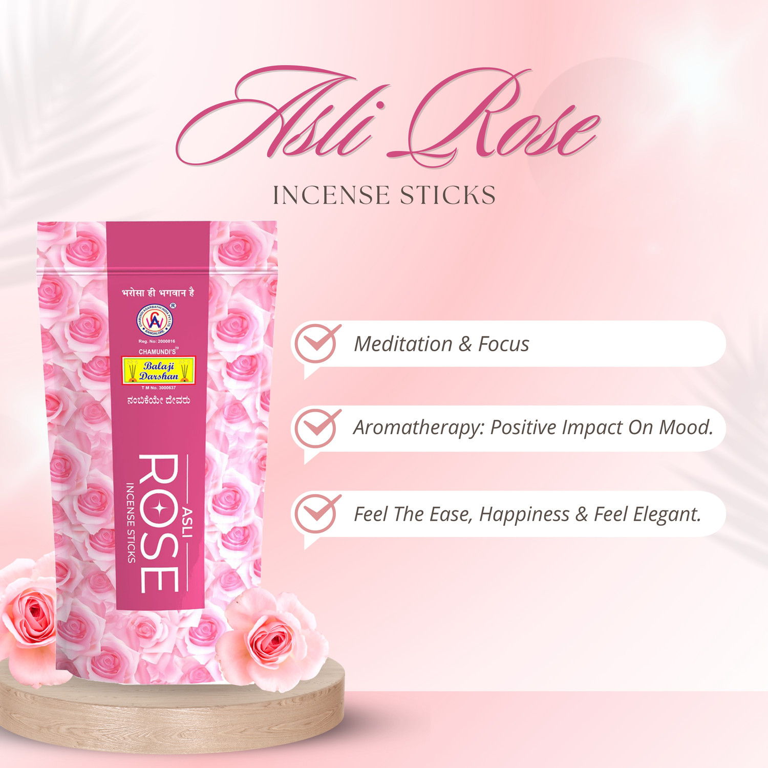 Image of Balaji Darshan Floral Fragrance Agarbatti for Divine & Special Puja Experience, Festivals FANCY NATURAL