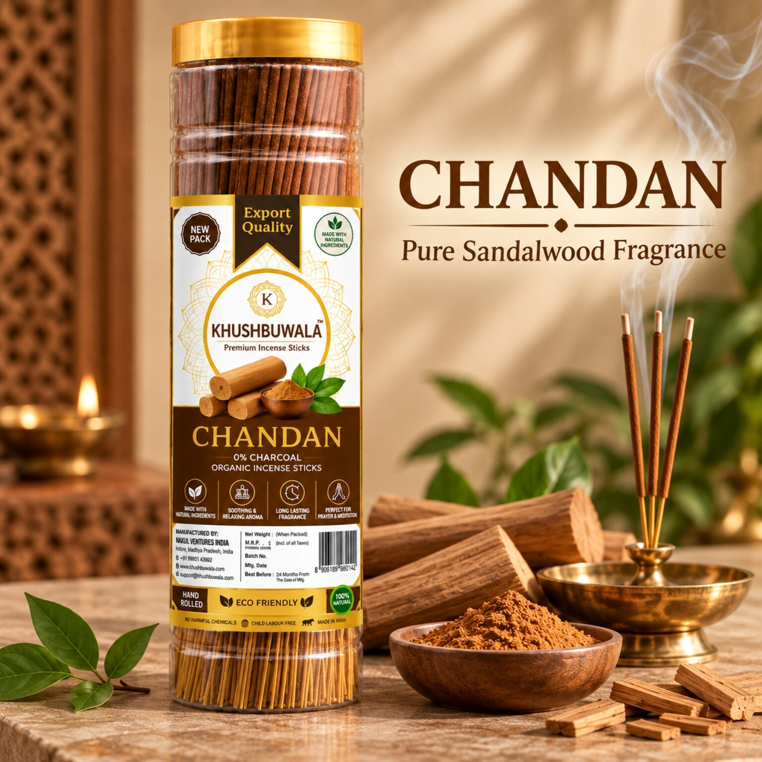 Image of Khushbuwala HIGH QUALITY CHANDAN Agarbatti Chandan