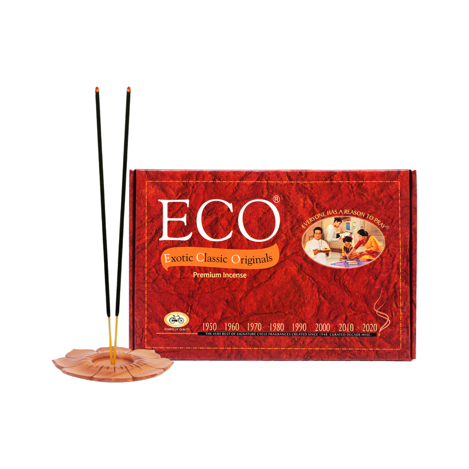 Image of Cycle Pure ECO Classic Handcrafted Incense Sticks Floral, Woody, Herbal, Rose, Sandal, Earthy, Fresh