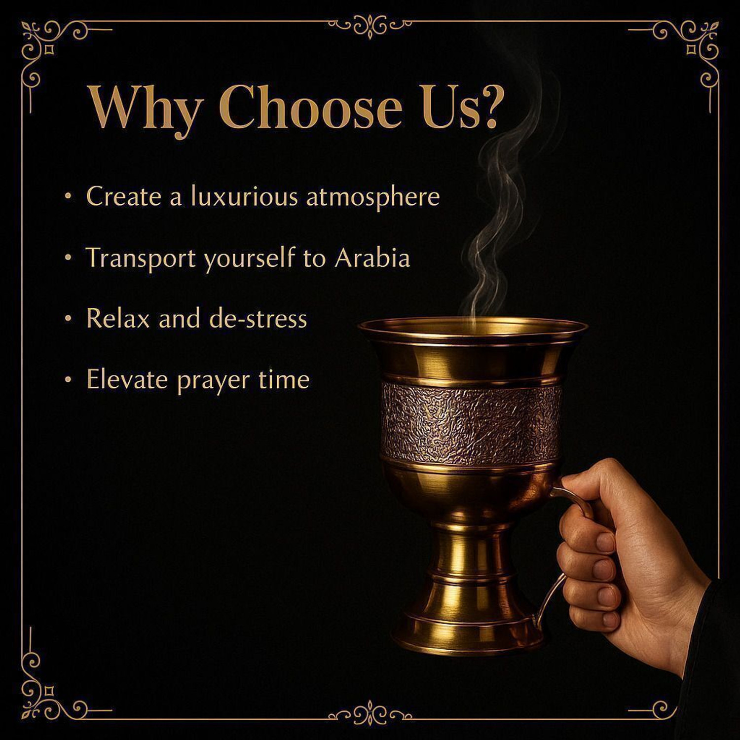 Image of Al oud Bakhoor Combo Set � Burner + Charcoal + Bakhoor + Match Box + Tong + Sheikh