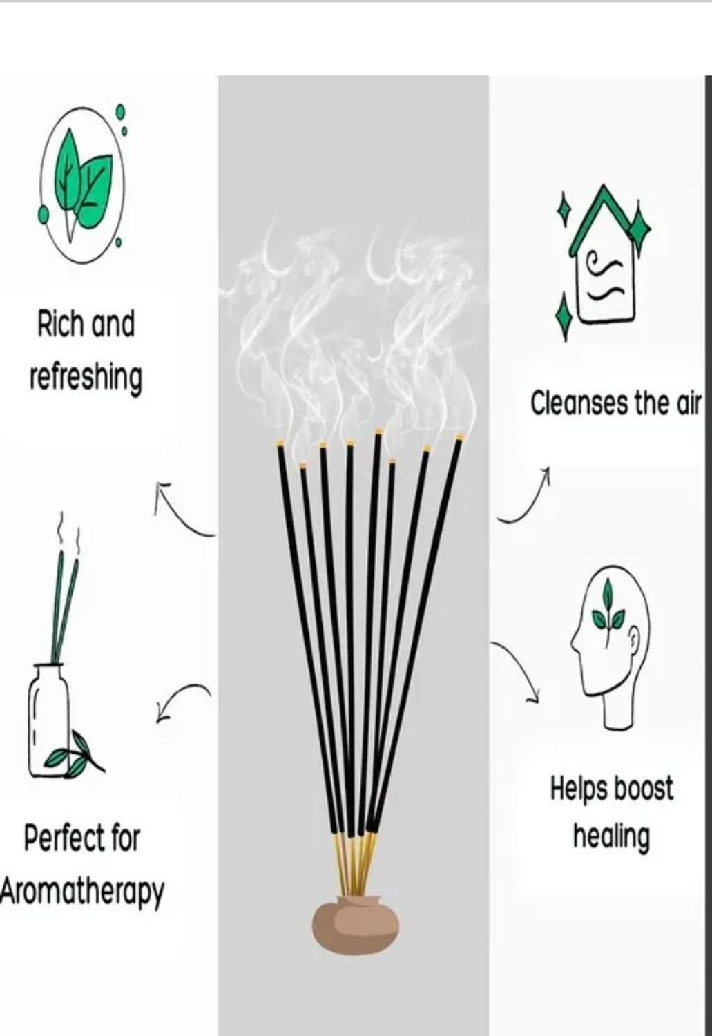 Image of Lokesh Agarbatti Mogra 1kg Agarbatti Incense Sticks , Full Scented with Mogra Fragnance Mogra