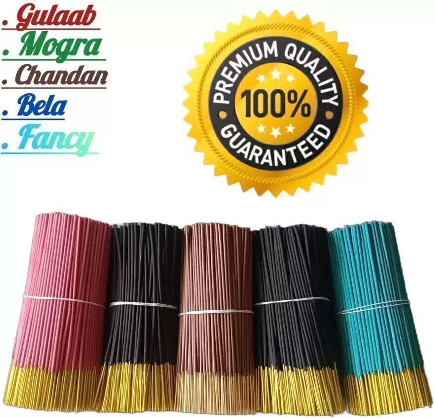 shyamcharan Agarbatti for Pooja rose, mogra, chandan, rajnigandha, fancy rose, mogra, chandan, guggal, bela