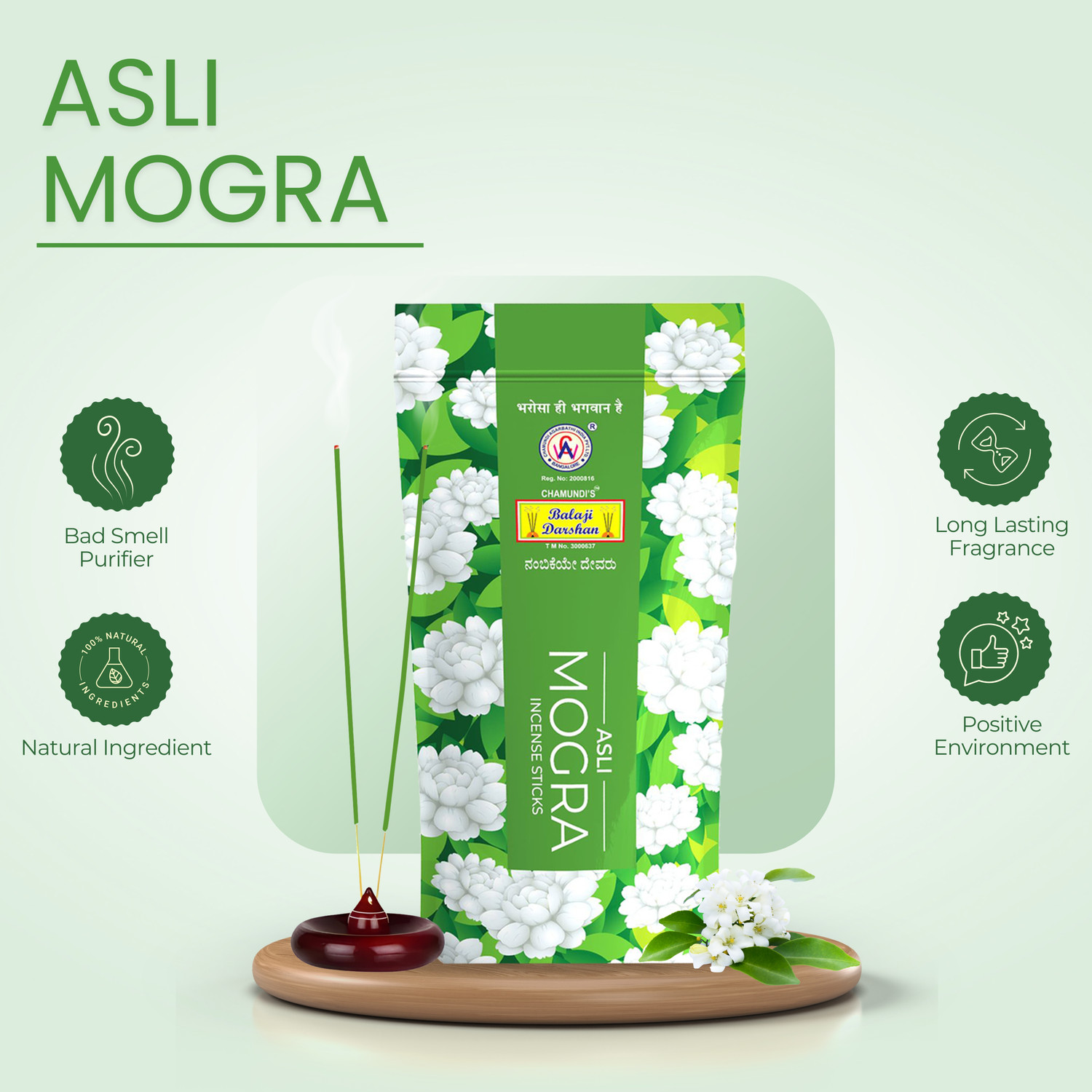 Image of Balaji Darshan Floral Fragrance Agarbatti for Divine & Special Puja Experience, Festivals FANCY NATURAL