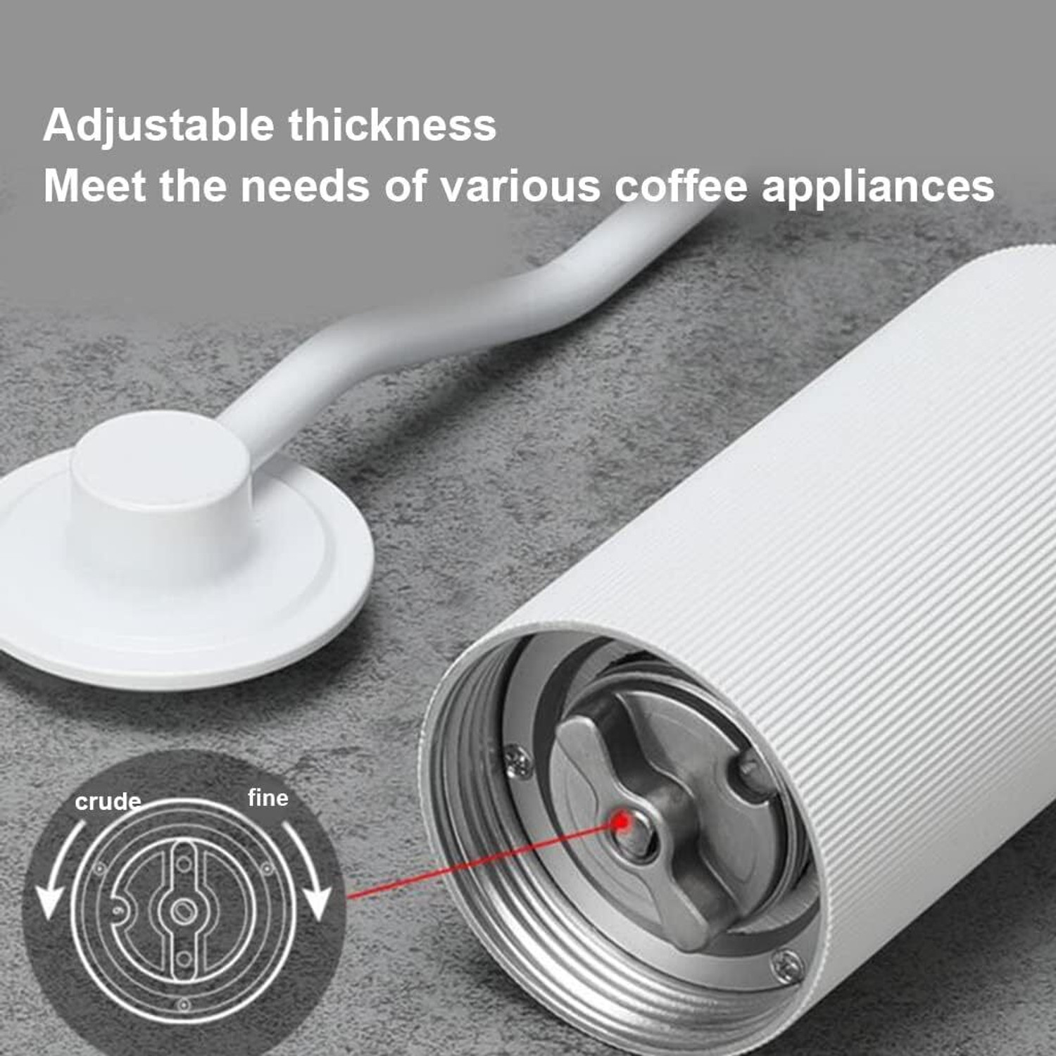 Image of AASHONEE Manual Coffee Grinder 2 Cups Coffee Maker
