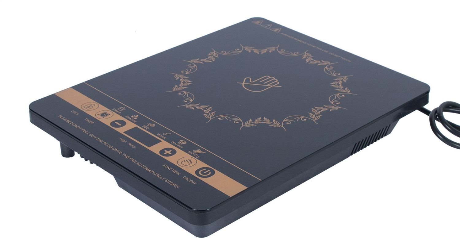 Image of HPC 2000 W Induction Cooktop Touch Panel, Push Button
