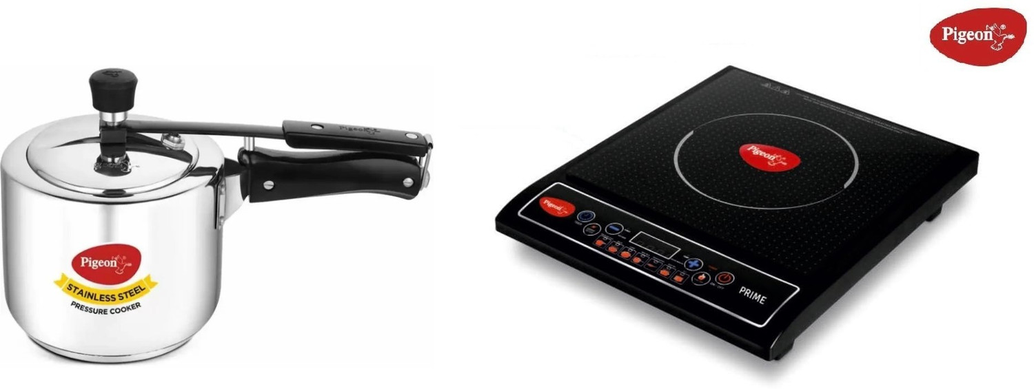 Image of Pigeon 1800 W Induction Cooktop Push Button