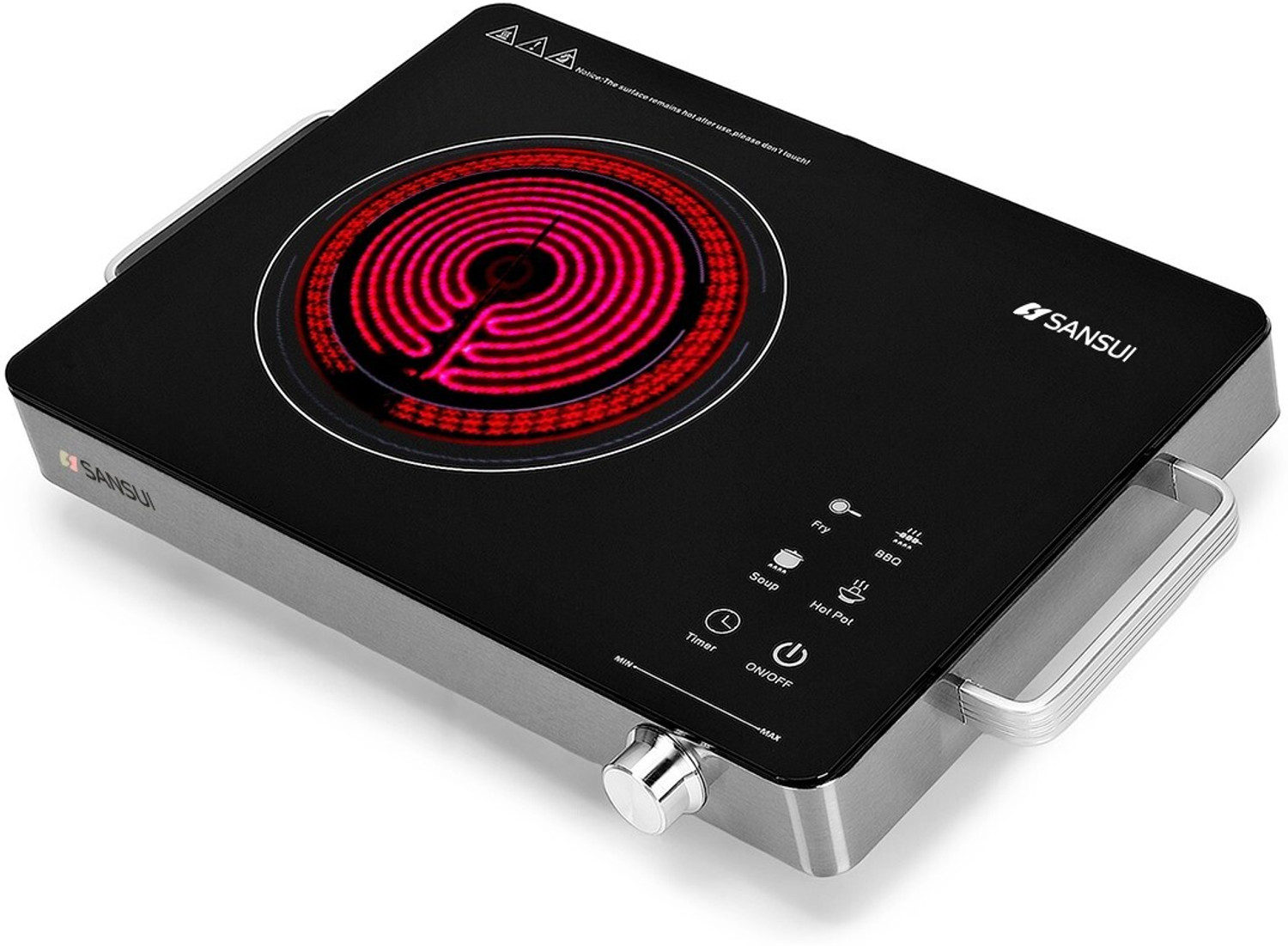 Image of Sansui 2000 W Radiant Cooktop Touch Panel