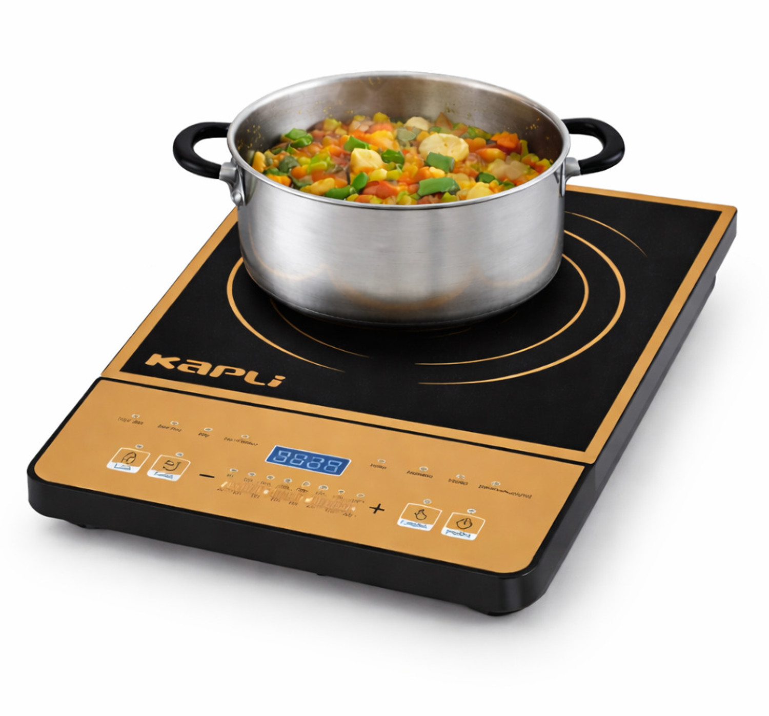 Image of KAPLI 2500 W Infrared Cooktop Touch Panel