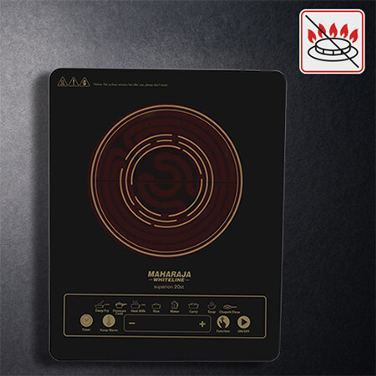 Image of MAHARAJA WHITELINE 2000 W Induction Cooktop Push Button