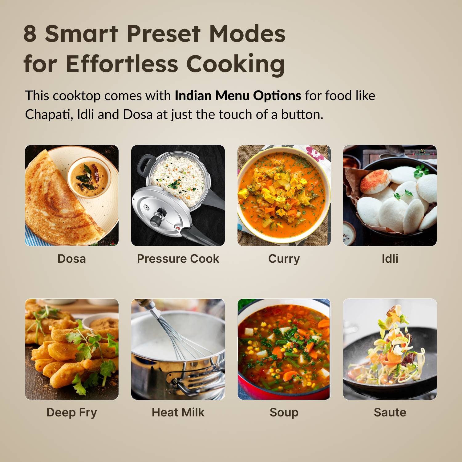 Prestige 2000W Induction Cooktop Black - Image 4
