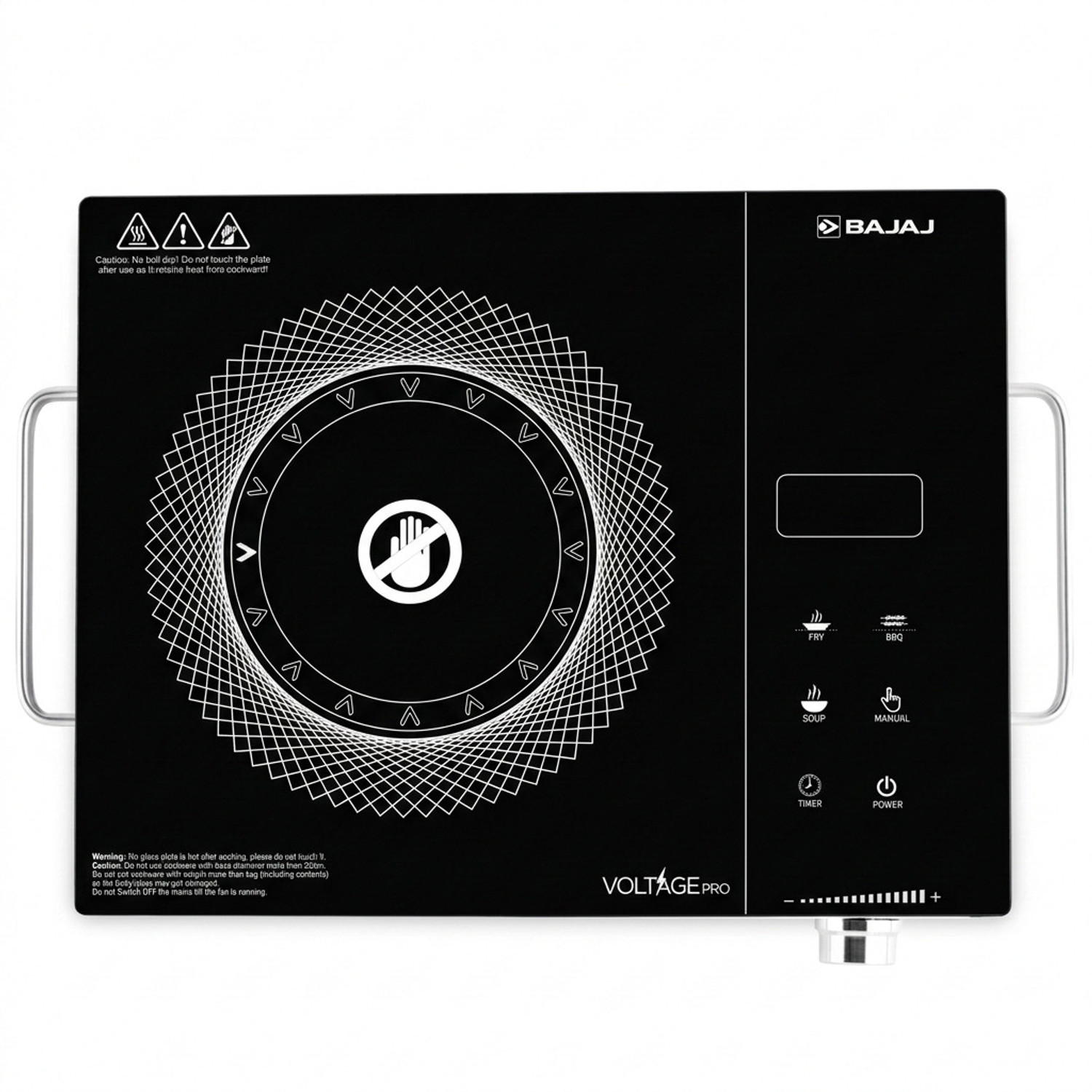 Image of BAJAJ 2200 W Infrared Cooktop Jog Dial, Touch Panel